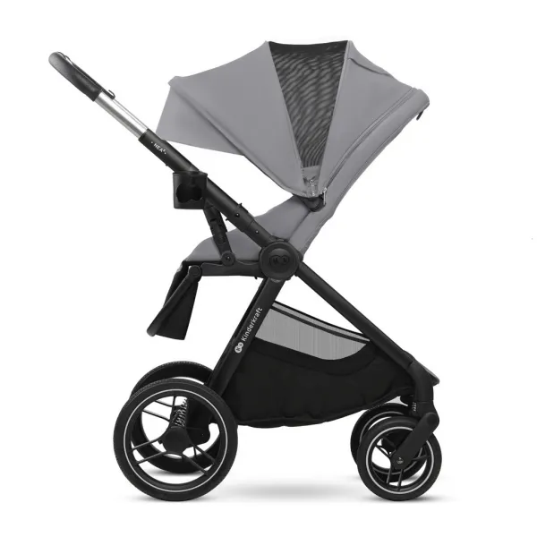 KINDERKRAFT Kočík kombinovaný Nea 2 2v1 Platinum Grey