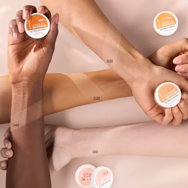 Catrice Under Eye Brightener fixačný púder s hydratačným účinkom odtieň 020 Warm Nude 2.3 g
