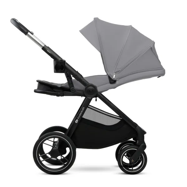 KINDERKRAFT Kočík kombinovaný Nea 2 2v1 Platinum Grey