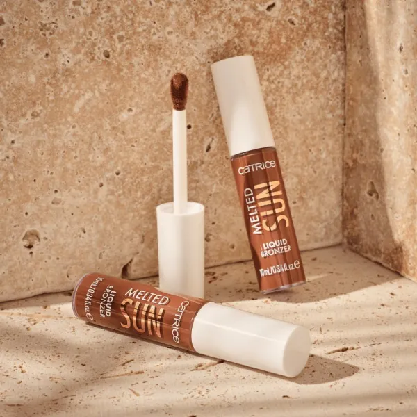 Catrice Melted Sun tekutý bronzer s matným efektom odtieň 035 Toasty Tan 10 ml