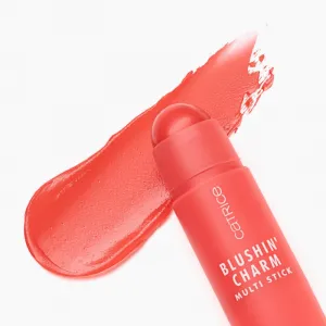 Catrice Blushin' Charm Multi Stick lícenka s rozjasňovačom v tyčinke odtieň 020 Coral Cutie 5.5 g