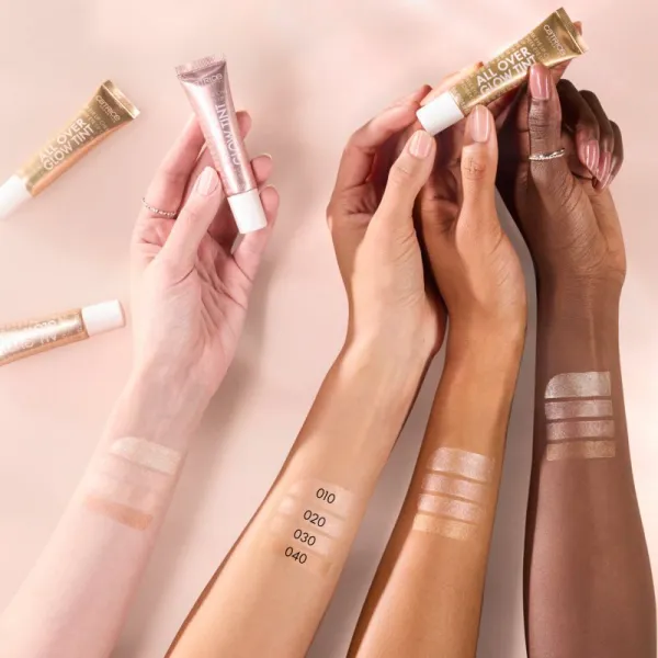 Catrice All Over Glow Tint multifunkčné líčidlo na oči, pery a tvár odtieň 030 · Sun Dip 15 ml