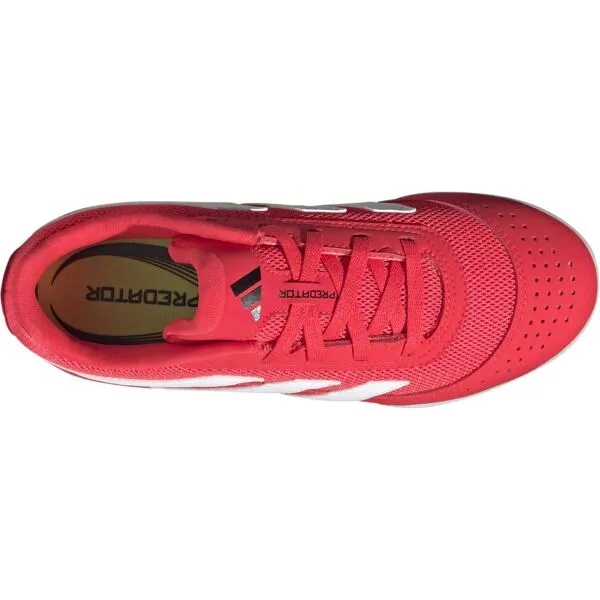 adidas PREDATOR CLUB IN SALA J Detská halová obuv, červená, veľkosť
