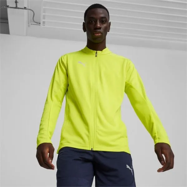 Puma TEAMFINAL TRAINING JACKET Pánska športová mikina, svetlo zelená, veľkosť