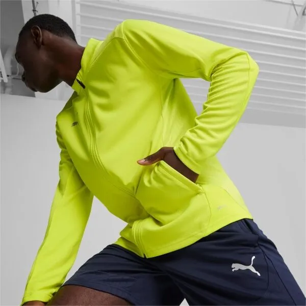 Puma TEAMFINAL TRAINING JACKET Pánska športová mikina, svetlo zelená, veľkosť