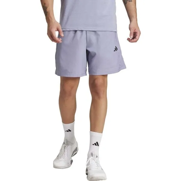 adidas TR-ES PIQ 3SHO Pánske šortky, sivá, veľkosť S 7"