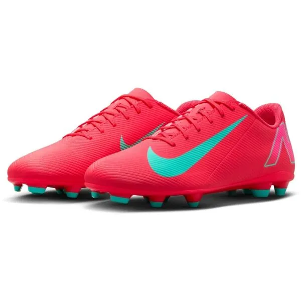 Nike MERCURIAL VAPOR 16 CLUB FG/MG Pánske kopačky, červená, veľkosť 43