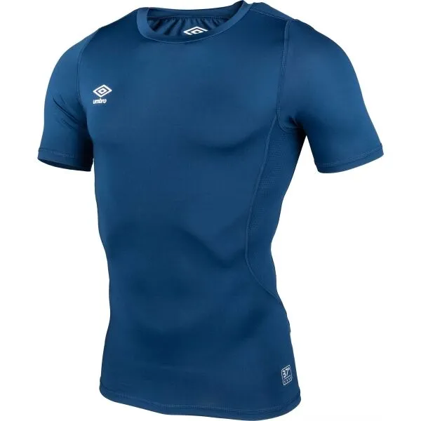 Umbro CORE SS CREW BASELAYER Pánske športové tričko, tmavo modrá, veľkosť