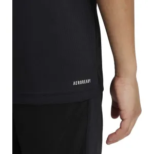 adidas TR-ES LOGO T Chlapčenské tričko, čierna, veľkosť