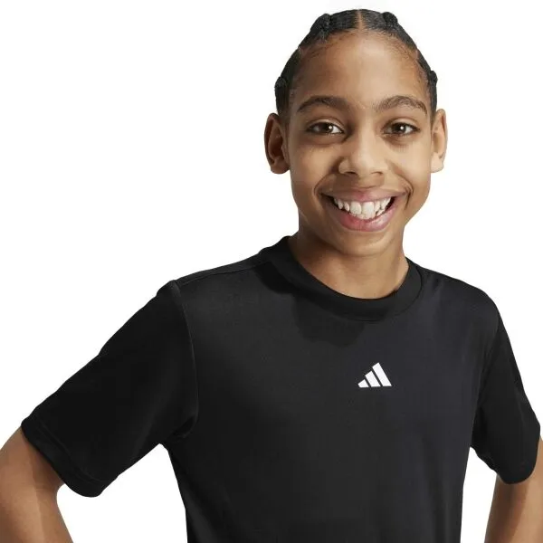 adidas TR-ES LOGO T Chlapčenské tričko, čierna, veľkosť