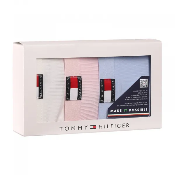 3PACK dámske tangá Tommy Hilfiger viacfarebná (UW0UW05641 0IC) M