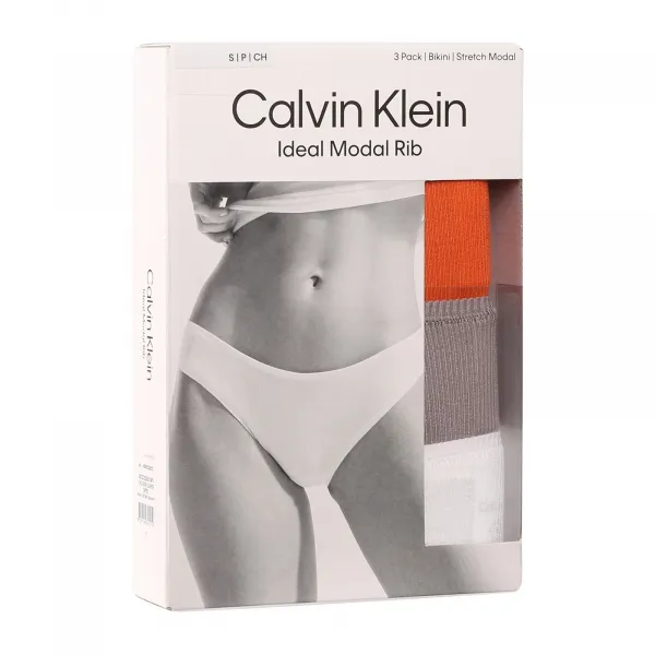 3PACK dámske nohavičky Calvin Klein viacfarebné (QD5206E-NP3) M