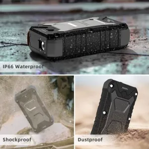 Viking outdoorová power banka SKADI III, 30000 mAh, bezdrátové nabíjení