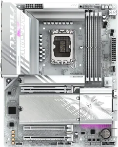 GIGABYTE MB Sc LGA1851 B860 AORUS ELITE WIFI7 ICE, Intel B860, 4xDDR5, 1xThunderbolt, 1xDP, 1xHDMI, WiFi, ATX
