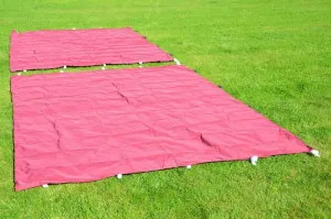 Garthen PROFI 4277 Záhradný párty stan nožnicový 3x3 m vínový + 4 bočné steny