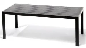 Elvisia Záhradný hliníkový stôl ELARA | antracit 90 x 205 cm