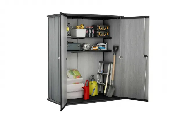 KETER skriňa Duotech High Store PLUS, sivá, 140 x 170,4 cm