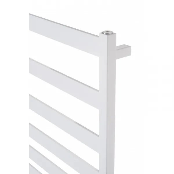 Instalprojekt - Kúpeľňový radiátor BELTI čierna farba - Farba radiátora - Čierna, Rozmer radiátora - 500 × 1203 mm, výkon 473 W, Typ pripojenia - Stredové 50 mm RADBEL501231SP