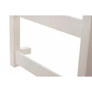 Instalprojekt - Kúpeľňový radiátor BELTI čierna farba - Farba radiátora - Čierna, Rozmer radiátora - 500 × 1203 mm, výkon 473 W, Typ pripojenia - Stredové 50 mm RADBEL501231SP