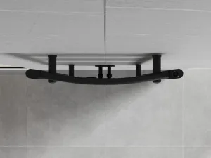 MEXEN - Ares vykurovací rebrík/radiátor 900x500 mm, 372 W, čierna W102-0900-500-00-70