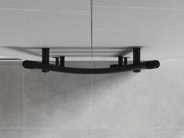 MEXEN - Ares vykurovací rebrík/radiátor 900x500 mm, 372 W, čierna W102-0900-500-00-70