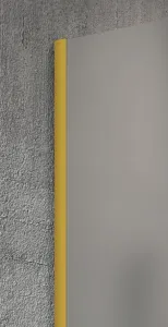GELCO - VARIO GOLD MATT jednodielna sprchová zástena na inštaláciu k stene, sklo nordic, 700  GX1570-10
