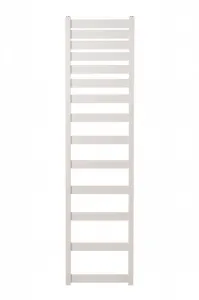 Instalprojekt - Kúpeľňový radiátor BELTI biela farba - Farba radiátora - Biela, Rozmer radiátora - 500 × 1203 mm, výkon 473 W, Typ pripojenia - Stredové 50 mm RADBEL501235SP