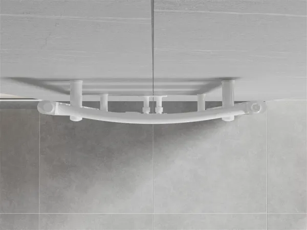 MEXEN - Ares Vykurovací rebrík/radiátor 900x500 mm, 372 W, biela W102-0900-500-00-20