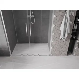 MEXEN/S - Velar L Duo posuvné sprchové dvere 150, transparent, chróm 871-150-003-02-01