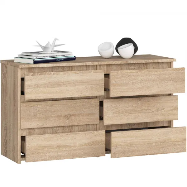 Ak furniture Komoda CL6 100 cm dub sonoma