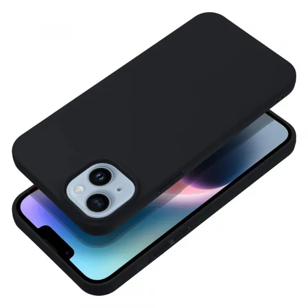 Matt obal, iPhone 16 Plus, čierny