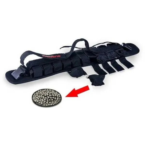 BUSHIDO DBX DBD-W-5 Záťažový pás, čierna, veľkosť