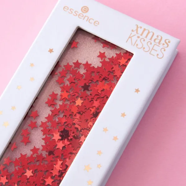 essence xmas KiSSES lícenka s rozjasňovačom odtieň Under The Mistleglow! 5.5 g