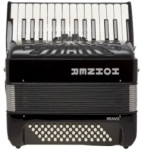 Hohner Bravo II 60 Klávesový akordeón Black