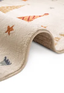 Hanse Home Collection koberce Detský koberček Adventures 106211 Cream Multicolor - 120x170 cm
