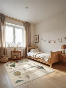 Hanse Home Collection koberce Detský koberček Adventures 106209 Cream Multicolor - 120x170 cm