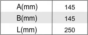 Prodmax | Predlženie dvierkového dielu 14x14 NJ30/14x14