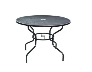 Elvisia Záhradný kovový stôl ZION | 106 cm