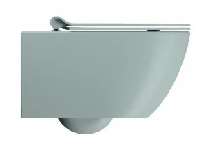 GSI - PURA závesná WC misa, Swirlflush, 36x55cm, ghiaccio dual-mat 881515