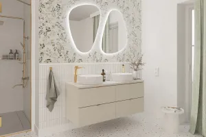 Comad Doska pod umývadlo Dalia Cashmere 89-120-46 kašmírová