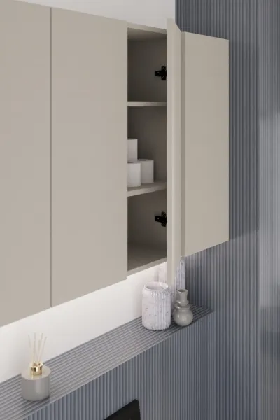 ArtCom Vysoká skrinka do kúpeľne DALIA Cashmere 80-30-1D