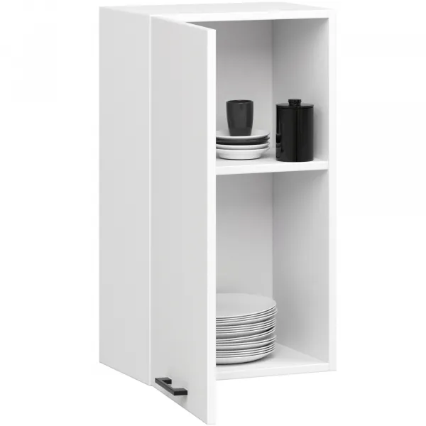 Ak furniture Závěsná kuchyňská skříňka OLIVIE 40x72 cm matná bílá