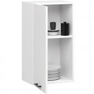 Ak furniture Závěsná kuchyňská skříňka OLIVIE 40x72 cm matná bílá