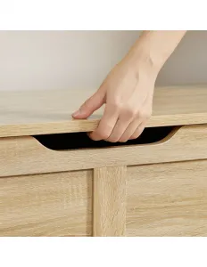 VASAGLE úložný box, truhla 100x40x46 dub sonoma