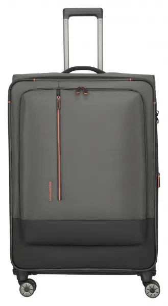 Veľký textilný kufor na kolieskach Travelite Crosslite XL Dark Olive