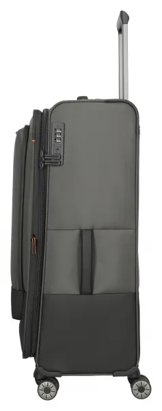 Veľký textilný kufor na kolieskach Travelite Crosslite XL Dark Olive
