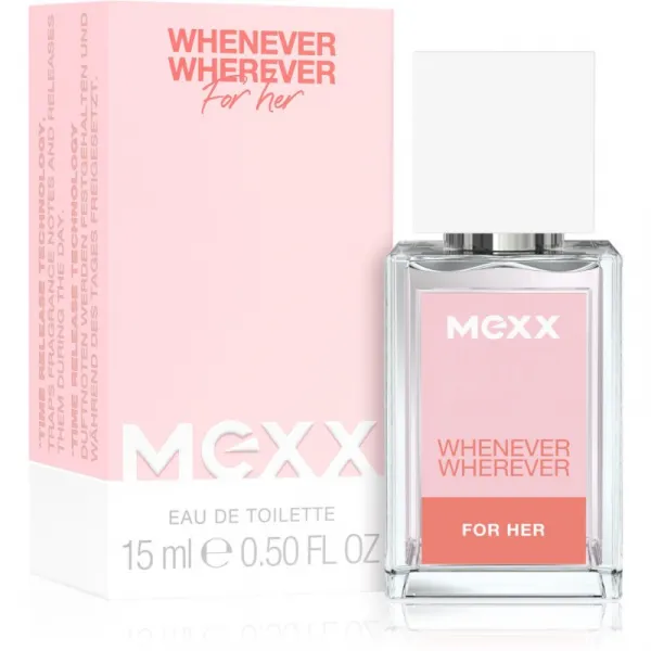 Mexx Whenever Wherever For Her toaletná voda pre ženy 15 ml