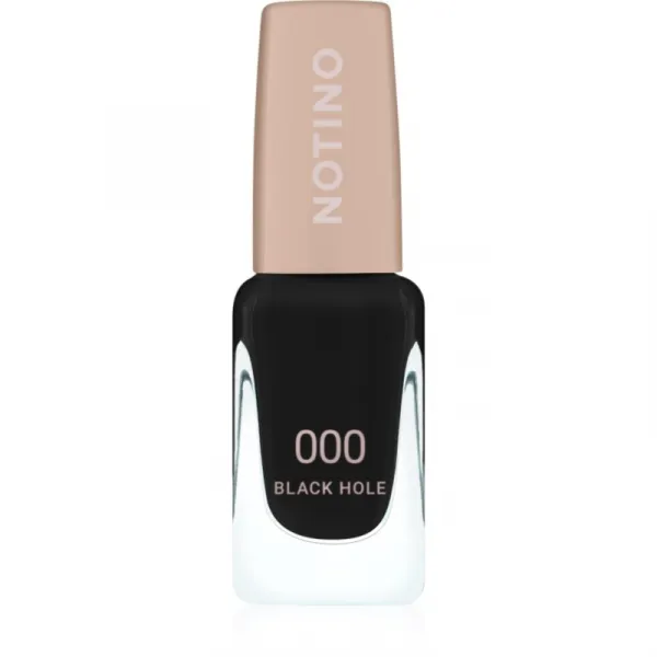Notino Gel Effect Nail Polish lak na nechty s gélovým efektom Black Hole 10 ml