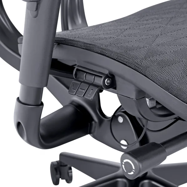 MERCURY Ergonomická kancelárska stolička ORION JNS-801, čierna sieťovina W-51 (vzorovaná), čierny kríž
