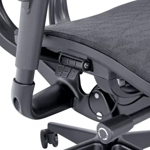 MERCURY Ergonomická kancelárska stolička ORION JNS-801, čierna sieťovina W-51 (vzorovaná), čierny kríž